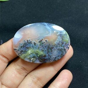 Elegant Multicolor Moss Agate